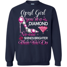 Load image into Gallery viewer, April Girl No One Shines Brighter Than You Do Shirt HA01 - april-girl-no-one-shines-brighter-than-you-do-shirt-ha01-vivianstorescom-6