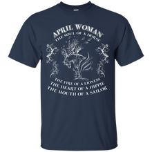 Load image into Gallery viewer, April Woman The Soul Of A Horse Art Shirt LT01 - april-woman-the-soul-of-a-horse-art-shirt-lt01-vivianstorescom-2