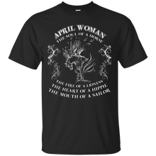 Load image into Gallery viewer, April Woman The Soul Of A Horse Art Shirt LT01 - april-woman-the-soul-of-a-horse-art-shirt-lt01-vivianstorescom