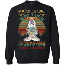 Load image into Gallery viewer, Aquarius Girl The Soul Of A Witch Vintage Yoga Tee HA01 - aquarius-girl-the-soul-of-a-witch-vintage-yoga-tee-ha01-vivianstorescom-3
