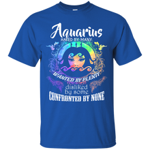 Load image into Gallery viewer, Aquarius Hated By Many Wanted Colorful Birthday Shirt KA01 - aquarius-hated-by-many-wanted-colorful-birthday-shirt-ka01-vivianstorescom-3