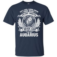 Load image into Gallery viewer, Aquarius Perfect Birthday Dirty Mind, Good Heart Zodiac Tee HT01 - aquarius-perfect-birthday-dirty-mind-good-heart-zodiac-tee-ht01-vivianstorescom-2