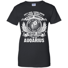 Load image into Gallery viewer, Aquarius Perfect Birthday Dirty Mind, Good Heart Zodiac Tee HT01 - aquarius-perfect-birthday-dirty-mind-good-heart-zodiac-tee-ht01-vivianstorescom-8