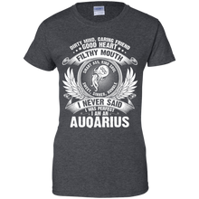 Load image into Gallery viewer, Aquarius Perfect Birthday Dirty Mind, Good Heart Zodiac Tee HT01 - aquarius-perfect-birthday-dirty-mind-good-heart-zodiac-tee-ht01-vivianstorescom-9