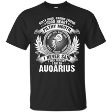 Load image into Gallery viewer, Aquarius Perfect Birthday Dirty Mind, Good Heart Zodiac Tee HT01 - aquarius-perfect-birthday-dirty-mind-good-heart-zodiac-tee-ht01-vivianstorescom