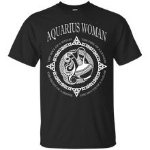 Load image into Gallery viewer, Aquarius Woman The Soul Of A Witch Viking Style Tee KA01 - aquarius-woman-the-soul-of-a-witch-viking-style-tee-ka01-vivianstorescom