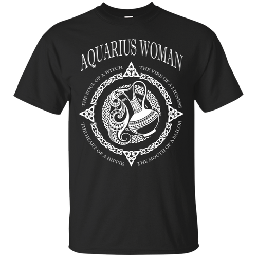 Aquarius Woman The Soul Of A Witch Viking Style Tee KA01 - aquarius-woman-the-soul-of-a-witch-viking-style-tee-ka01-vivianstorescom