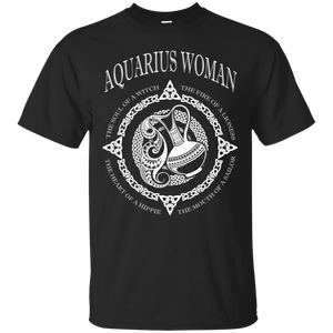 Aquarius Woman The Soul Of A Witch Viking Style Tee KA01 - aquarius-woman-the-soul-of-a-witch-viking-style-tee-ka01-vivianstorescom