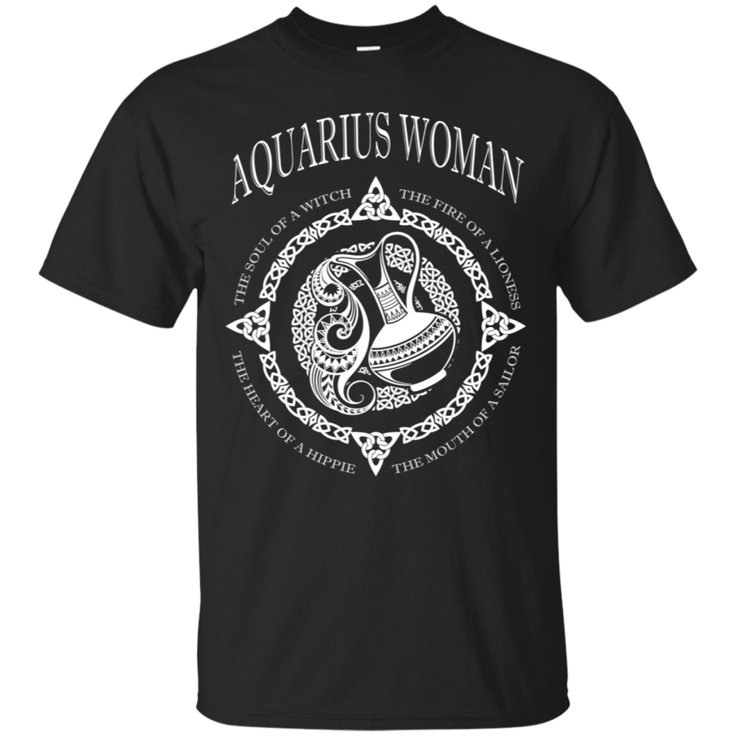 Aquarius Woman The Soul Of A Witch Viking Style Tee KA01 - aquarius-woman-the-soul-of-a-witch-viking-style-tee-ka01-vivianstorescom