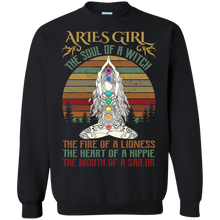 Load image into Gallery viewer, Aries Girl The Soul Of A Witch Vintage Yoga Tee HA01 - aries-girl-the-soul-of-a-witch-vintage-yoga-tee-ha01-vivianstorescom-3