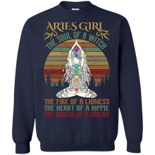 Load image into Gallery viewer, Aries Girl The Soul Of A Witch Vintage Yoga Tee HA01 - aries-girl-the-soul-of-a-witch-vintage-yoga-tee-ha01-vivianstorescom-4