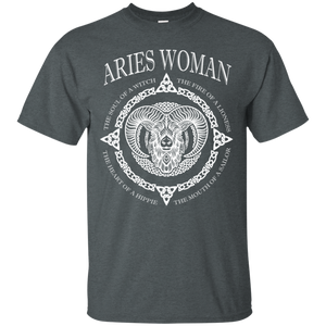 Aries Woman The Soul Of A Witch Viking Style Tee KA01 - aries-woman-the-soul-of-a-witch-viking-style-tee-ka01-vivianstorescom-2