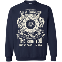 Load image into Gallery viewer, As A Cancer Zodiac I Have Three Sides Birthday Shirt LT01 - as-a-cancer-zodiac-i-have-three-sides-birthday-shirt-lt01-vivianstorescom-6