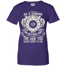 Load image into Gallery viewer, As A Cancer Zodiac I Have Three Sides Birthday Shirt LT01 - as-a-cancer-zodiac-i-have-three-sides-birthday-shirt-lt01-vivianstorescom-8