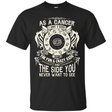 Load image into Gallery viewer, As A Cancer Zodiac I Have Three Sides Birthday Shirt LT01 - as-a-cancer-zodiac-i-have-three-sides-birthday-shirt-lt01-vivianstorescom