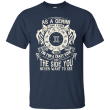 Load image into Gallery viewer, As A Gemini Zodiac I Have Three Sides Birthday Shirt LT01 - as-a-gemini-zodiac-i-have-three-sides-birthday-shirt-lt01-vivianstorescom-2