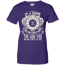 Load image into Gallery viewer, As A Gemini Zodiac I Have Three Sides Birthday Shirt LT01 - as-a-gemini-zodiac-i-have-three-sides-birthday-shirt-lt01-vivianstorescom-8