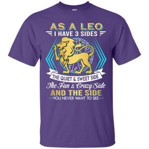 As A Leo I Have 3 Sides Birthday Zodiac Shirt VA02 - as-a-leo-i-have-3-sides-birthday-zodiac-shirt-va02-vivianstorescom-2