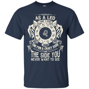 As A Leo Zodiac I Have Three Sides Birthday Shirt LT01 - as-a-leo-zodiac-i-have-three-sides-birthday-shirt-lt01-vivianstorescom-2