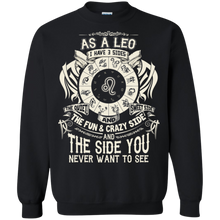 Load image into Gallery viewer, As A Leo Zodiac I Have Three Sides Birthday Shirt LT01 - as-a-leo-zodiac-i-have-three-sides-birthday-shirt-lt01-vivianstorescom-5