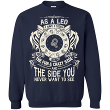 Load image into Gallery viewer, As A Leo Zodiac I Have Three Sides Birthday Shirt LT01 - as-a-leo-zodiac-i-have-three-sides-birthday-shirt-lt01-vivianstorescom-6