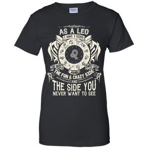 As A Leo Zodiac I Have Three Sides Birthday Shirt LT01 - as-a-leo-zodiac-i-have-three-sides-birthday-shirt-lt01-vivianstorescom-7