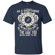 Load image into Gallery viewer, As A Sagittarius Zodiac I Have Three Sides Birthday Shirt LT01 - as-a-sagittarius-zodiac-i-have-three-sides-birthday-shirt-lt01-vivianstorescom-2