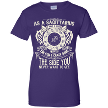 Load image into Gallery viewer, As A Sagittarius Zodiac I Have Three Sides Birthday Shirt LT01 - as-a-sagittarius-zodiac-i-have-three-sides-birthday-shirt-lt01-vivianstorescom-8