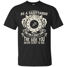 Load image into Gallery viewer, As A Sagittarius Zodiac I Have Three Sides Birthday Shirt LT01 - as-a-sagittarius-zodiac-i-have-three-sides-birthday-shirt-lt01-vivianstorescom