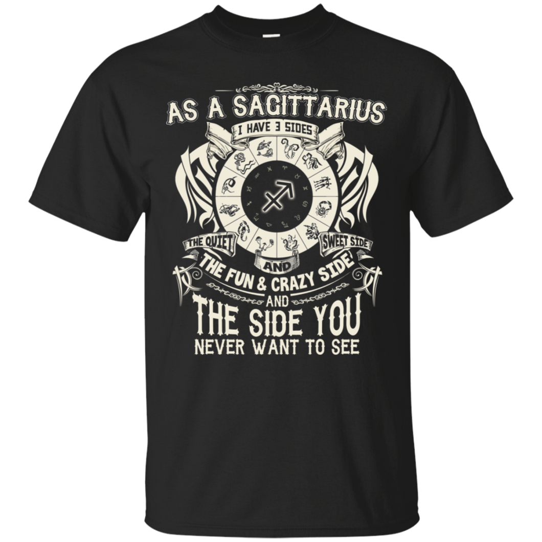 As A Sagittarius Zodiac I Have Three Sides Birthday Shirt LT01 - as-a-sagittarius-zodiac-i-have-three-sides-birthday-shirt-lt01-vivianstorescom