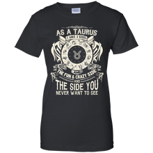 Load image into Gallery viewer, As A Taurus Zodiac I Have Three Sides Birthday Shirt LT01 - as-a-taurus-zodiac-i-have-three-sides-birthday-shirt-lt01-vivianstorescom-7