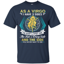 Load image into Gallery viewer, As A Virgo I Have 3 Sides Birthday Zodiac Shirt VA02 - as-a-virgo-i-have-3-sides-birthday-zodiac-shirt-va02-vivianstorescom-4