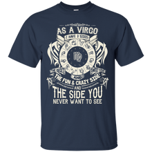 Load image into Gallery viewer, As A Virgo Zodiac I Have Three Sides Birthday Shirt LT01 - as-a-virgo-zodiac-i-have-three-sides-birthday-shirt-lt01-vivianstorescom-2