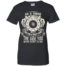 Load image into Gallery viewer, As A Virgo Zodiac I Have Three Sides Birthday Shirt LT01 - as-a-virgo-zodiac-i-have-three-sides-birthday-shirt-lt01-vivianstorescom-6