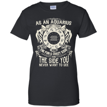 Load image into Gallery viewer, As An Aquarius Zodiac I Have Three Sides Birthday Shirt LT01 - as-an-aquarius-zodiac-i-have-three-sides-birthday-shirt-lt01-vivianstorescom-7