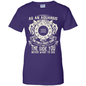 As An Aquarius Zodiac I Have Three Sides Birthday Shirt LT01 - as-an-aquarius-zodiac-i-have-three-sides-birthday-shirt-lt01-vivianstorescom-8