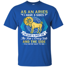 Load image into Gallery viewer, As An Aries I Have 3 Sides Birthday Zodiac Shirt VA02 - as-an-aries-i-have-3-sides-birthday-zodiac-shirt-va02-vivianstorescom-3