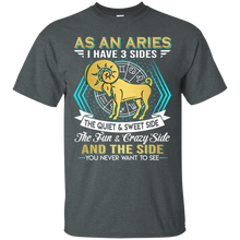 Load image into Gallery viewer, As An Aries I Have 3 Sides Birthday Zodiac Shirt VA02 - as-an-aries-i-have-3-sides-birthday-zodiac-shirt-va02-vivianstorescom-5