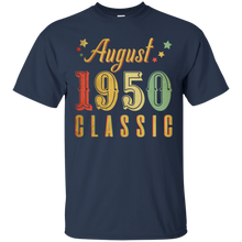 Load image into Gallery viewer, August 1950 Classic Great Vintage Birthday Shirt HT01 - august-1950-classic-great-vintage-birthday-shirt-ht01-vivianstorescom-3