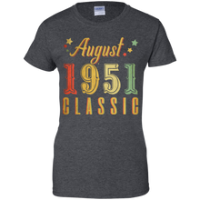 Load image into Gallery viewer, August 1951 Classic Great Vintage Birthday Shirt HT01 - august-1951-classic-great-vintage-birthday-shirt-ht01-vivianstorescom-9