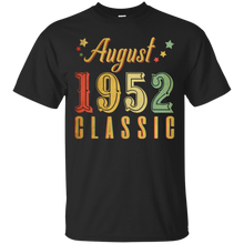 Load image into Gallery viewer, August 1952 Classic Great Vintage Birthday Shirt HT01 - august-1952-classic-great-vintage-birthday-shirt-ht01-vivianstorescom
