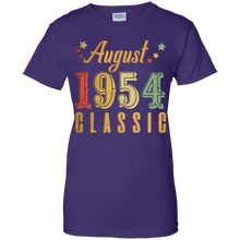 Load image into Gallery viewer, August 1954 Classic Great Vintage Birthday Shirt HT01 - august-1954-classic-great-vintage-birthday-shirt-ht01-vivianstorescom-10