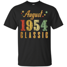 Load image into Gallery viewer, August 1954 Classic Great Vintage Birthday Shirt HT01 - august-1954-classic-great-vintage-birthday-shirt-ht01-vivianstorescom