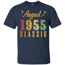 Load image into Gallery viewer, August 1955 Classic Great Vintage Birthday Shirt HT01 - august-1955-classic-great-vintage-birthday-shirt-ht01-vivianstorescom-2