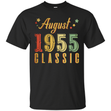 Load image into Gallery viewer, August 1955 Classic Great Vintage Birthday Shirt HT01 - august-1955-classic-great-vintage-birthday-shirt-ht01-vivianstorescom