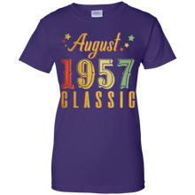 Load image into Gallery viewer, August 1957 Classic Great Vintage Birthday Shirt HT01 - august-1957-classic-great-vintage-birthday-shirt-ht01-vivianstorescom-10