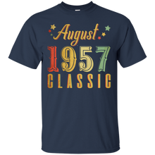 Load image into Gallery viewer, August 1957 Classic Great Vintage Birthday Shirt HT01 - august-1957-classic-great-vintage-birthday-shirt-ht01-vivianstorescom-2