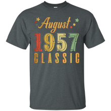 Load image into Gallery viewer, August 1957 Classic Great Vintage Birthday Shirt HT01 - august-1957-classic-great-vintage-birthday-shirt-ht01-vivianstorescom-3