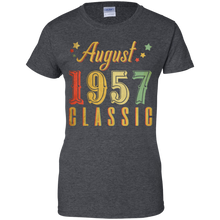 Load image into Gallery viewer, August 1957 Classic Great Vintage Birthday Shirt HT01 - august-1957-classic-great-vintage-birthday-shirt-ht01-vivianstorescom-9
