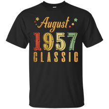 Load image into Gallery viewer, August 1957 Classic Great Vintage Birthday Shirt HT01 - august-1957-classic-great-vintage-birthday-shirt-ht01-vivianstorescom